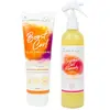 Duo de soins sans rinçage hydratant et réparateur pour cheveux secs et abîmés                                - Les Secrets de Loly