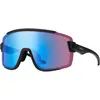 Smith - Lunettes de soleil - Wildcat Matte Black Chromapop Low Light Rose Blue Mirror  - Noir