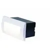 Balise Murale Extérieure led Encastrable 3W IP65 Blanc Sablé zambelis ...