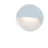Balise Murale Extérieure led D15 6W IP65 Blanc Sablé zambelis - Blanc chaud - 3000K