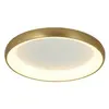 Zambelis Larissa Lighting - Plafonnier led Kantou 50W 3000K Aluminium Brossé Doré Mat