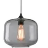 Zambelis Larissa Lighting - Kicevo Dome Plafonnier 1 Lumière Verre Fumé Gris
