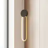 Zambelis Suspension LED 23100, noir, anneau doré, aluminium