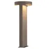 Zambelis Borne lumineuse LED E384, à 2 lampes, béton, hauteur 70 cm
