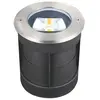 Spot Encastrable Extérieur de Sol Rond led D130 7W Asymétrique Inox Za...