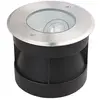 Spot Encastrable Extérieur de Sol Rond LED D150 7W Asymétrique Inox Za...
