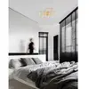 NOVA LUCE Plafonnier BILBAO Feuille d'Or LED 55 W