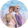 Procos Lot de 8 assiettes plate 23 cm - La reine des Neiges 2
