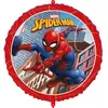 Non communiqué ballon aluminium rond spiderman crime 45cm rouge - générique lspi93870