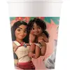 PROCOS Sfiziosità Party Oceania 2 Moana Lot de 8 verres pour fête d'anniversaire 200 ml
