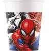 8 GOBELETS CARTON SPIDERMAN WORLD OF WEBS 25CL