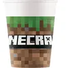 DEGUISE TOI 8 gobelets en papier 200ml Minecraft