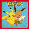 20 Serviettes Pokémon Next Generation 33 x 33 cm - Bleu
