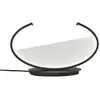 Viokef Lampe à poser LED Adele, hauteur 22 cm, noir, métal