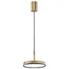 Viokef Suspension LED Don, dorée, Ø 20 cm, métal