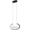 Viokef Suspension LED Adele, longueur 37 cm, noir, métal