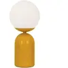 Viokef Lampe de table Erietta, jaune