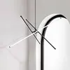 Viokef Suspension LED Sandy, longueur 90 cm, noir, métal