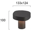 Viokef Potelet LED Onda, IP54, hauteur 10 cm