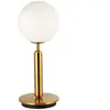 Viokef Lampe à poser Jolin avec boule de verre
