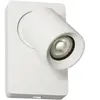 Viokef Spot mural Steven, interrupteur, inclinable, blanc