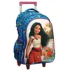 Grand trolley cartable à roulettes sac à dos VAIANA Disney primaire 46...