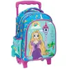 Sac à dos à roulettes - Disney - Raiponce - 31 CM - Rose - ...