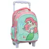 Sac à dos à roulettes - Princess Ariel - 30 CM - 2 compartiments - Maternelle - Mixte