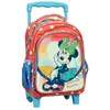 Sac à dos à roulettes - Minnie - Flowers - 30 CM - Trolley - Maternelle - Rose