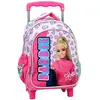 Sac à dos à roulettes - BARBIE - Heart - 30 CM - 2 compartiments - Maternelle - Rose