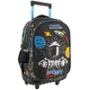 Sac à dos à roulettes - CMP - Astronaute de l'Espace - 45 CM - 3 compa...