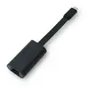 Carte Gigabit Ethernet - DELL - USB Type C - 1 Port - Paire torsadée - Noir