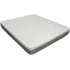 TANHK Matelas Queen Size à Mémoire de Forme Made in Italy | Orthopédique Fermetée Moyenne | Système Anti Points de Pression | Hypoallergénique Anti Bactéries/Acariens | Haute Respirabilité | 165x195