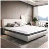 TANHK Matelas à mémoire 90x190 - 20cm - Mi-ferme - Housse amovible