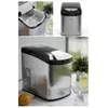 Livoo Machine à glaçons INOX 12kg Réservoir 1,7L - 150W - Bac amovible...