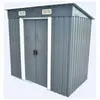 Bc-elec - 5662-0503 Abri de jardin métallique 121 x 194 x 181cm