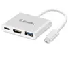 Hub de Type-C avec ports HDMI + USB-A + USB-C PD - XWH-HUB3-13 - Gris XTREMEMAC