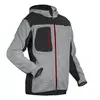 Veste softshell tricot BORA gris clair/noir TXL - COVERGUARD - 5BORMXL