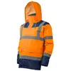 Parka matelassée Keta à haute visibilité orange/marine T S COVERGUARD 7KETOS S