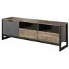 MEUBLES LINE Meuble TV Industriel Ardan De 160 Cm - Bois