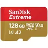 Carte mémoire microSDXC SanDisk 128 Go Extreme pour jeux sur mobile - Vitesse de lecture 190 Mo/s - Classe 10