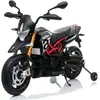 Aprilia Dorsoduro 900 - Moto Électrique Enfant - 3 à 6 ans - 12V - Noir