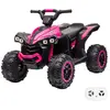Xc-Sport Quad Électrique Enfants 12v - Télécommande - 2 À 5 Ans - Rose