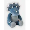 Peluche Medium Veloudoux Dino Ops Tiga & Stegi BLEU Noukie's