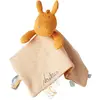 Doudou en coton bio Paco Les Iconiques JAUNE Noukie's