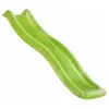 Kbt - Glissière de toboggan avec vague en PEHD Tweeb 175cm vert lemon