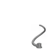KitchenAid CROCHET PÉTRISSEUR POUR GRANDS ROBOTS PÂTISSIERS À BOL RELE...