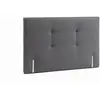 Tempur Tête de lit Quadro 184cm tissé anthracite D54
