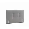 TEMPUR Quadro 184cm tissé gris D51 TDL-QUADRO-180-D51