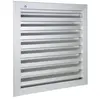 Grille de ventilation 400x400mm aluminium gris - RENSON - 41144